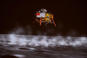 Космического аппарат с луноходом «Юйту» на борту Изображение: агентство «Синьхуа»