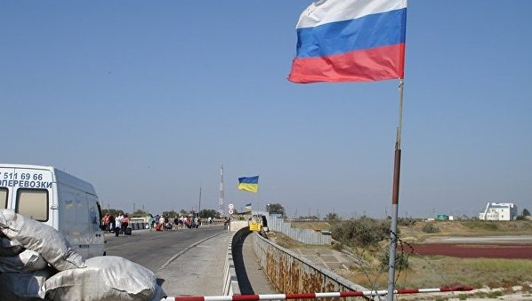 Админграница с оккупированным Крымом Фото: ria.ru