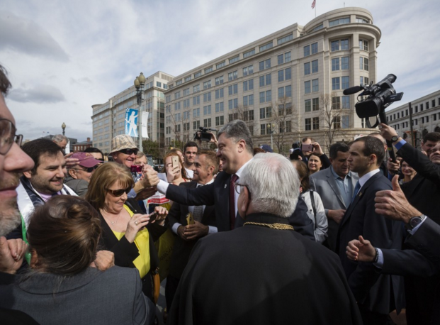 Встреча Петра Порошенко с украинской диаспорой в Вашингтоне