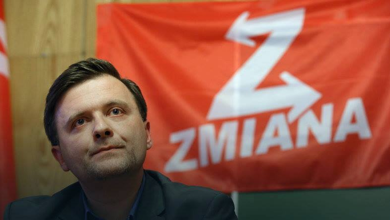 Лидер польской партии "Смена" Матеуш Пискорский Фото: Facebook Zmiana