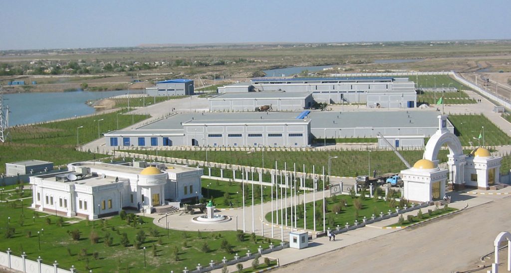 Водоопреснительный завод в Туркменабаде