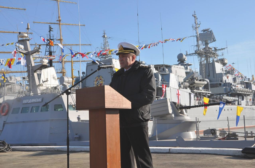Командующий ВМС ВС Украины Игорь Воронченко