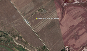 Опорний пункт ЗС РФ. ПП «Перекоп»  Фото: Google Earth