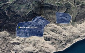 18-й зенітно-ракетний полк військ ППО РФ. Мис Іллі, Феодосія Фото: Google Earth