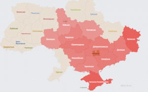 карта тревог