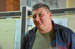 Дмитро Салімджанов, директор захопленого ЦКБМ “Донець”, квітень 2023 Фото: окупаційне медіа