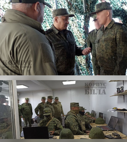 міністр Сєргєй Шойгу відвідує навчальний центр опернаторів БПЛА загону БАРС-11 на полігоні ПВО, жовтень 2023, Фото Звезда