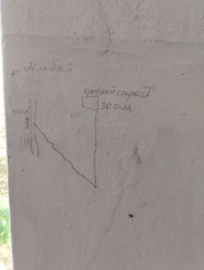 Знайдена схема в Біляївському ліцеї. Фото надане Оленою Ковалик