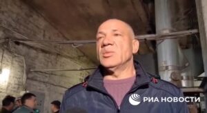 Росіянин Олег Рябчук – керівник новоствореної  на ТОТ Запорізької області “державної житлової інспекції” Джерело фото: соцмережі