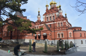 Відновлений Троїцький собор на території Топловського монастиря. фото: соцмережі