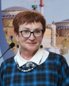 Ольга Кошарна, співзасновниця ГО “Антикризовий експертний ядерний центр України”. Фото надане О. Кошарною