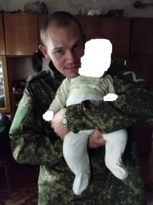 Олександр Черенков у Сніжному, 30 січня 2023 року. Фото з соцмереж