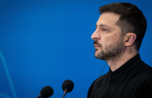 Президент України Володимир Зеленський обійняв посаду президента у 2019 році на антикорупційній платформі. Фото: Стефано Костантіно/Zuma Press