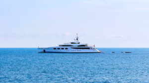 Яхта Rahil біля Гаспри, 2020 р. Фото: Євген Бондаренко