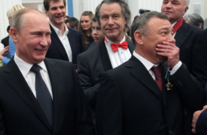 Аркадій Ротенберг із Владимиром Путіним, Фото: theins.ru