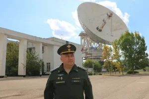 Командир в/ч 81415 у 2021 році, полковник "ВКС" РФ Олег Биков