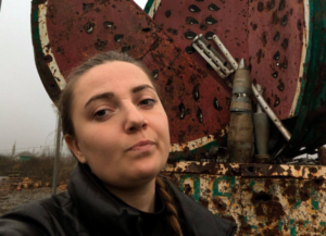 Анна Калюжна (Ан Жюлак), воєнна кореспондентка Bihus.info