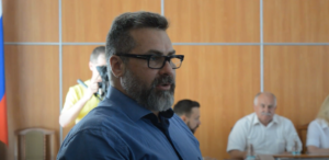 Ігор Гончаренко, окупаційна адміністрація м.Феодосії, 2015 рік . Відео: видання «Кафа»