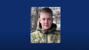 Засуджений за воєнні злочини Руслан Алімханов. Фото: Поліція Херсонської області/Facebook