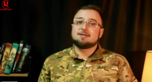 Олександр “Якудза” Воробйов. Скріншот відео ТГ-каналу “Батальон им. Максима Кривоноса - Путь воли”