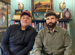 Хаз Аль-Дін в гостях у Захара Прілєпіна. Фото: https://prilepin.livejournal.com