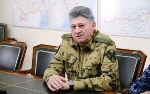 Генерал-полковник Іґорь Турченюк, командувач угруповання військ (сил) “Юг” Національної гвардії РФ. Фото: kaspyinfo.ru