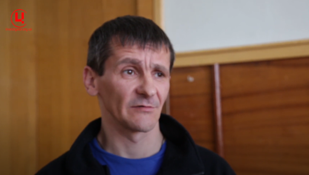 Денис Коваль, колишній бранець окупантів із Донеччини, 2020 рік. Фото: investigator.org.ua