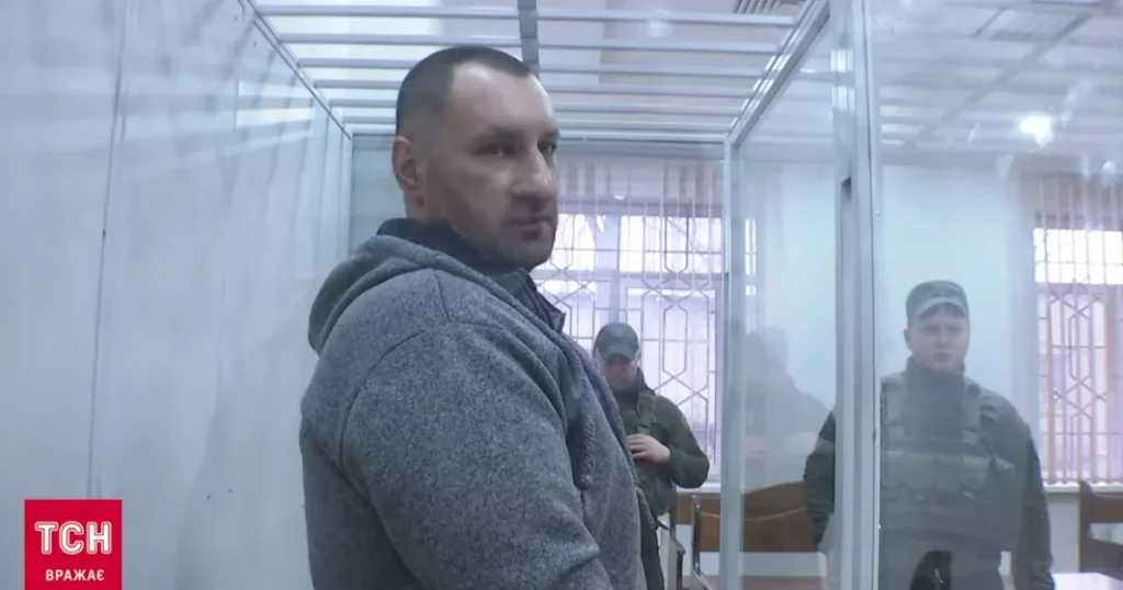 Денис Куликовський, засуджений екскерівник катівні “Ізоляція”. Фото: ТСН