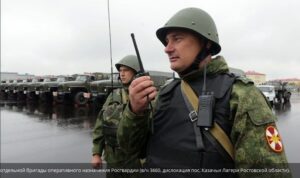 Міхаіл Калупін, командир 50-ї окремої бригади оперативного призначення Росгвардії. Фото: Миротворець