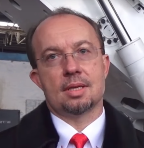 Володимир Трубчанін, окупаційний директор Ясинуватського машинобудівного заводу. Фото з відкритих джерел