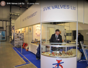 Спільний виставковий павільйон фінської SVK Valves Ltd та російської ЗАТ “ПО “Технофлот”. Фото: пошукова система Google