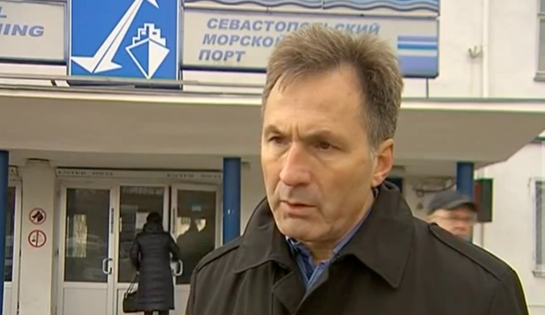 Володимир Нігар. Скріншот відео НТС Севастополь
