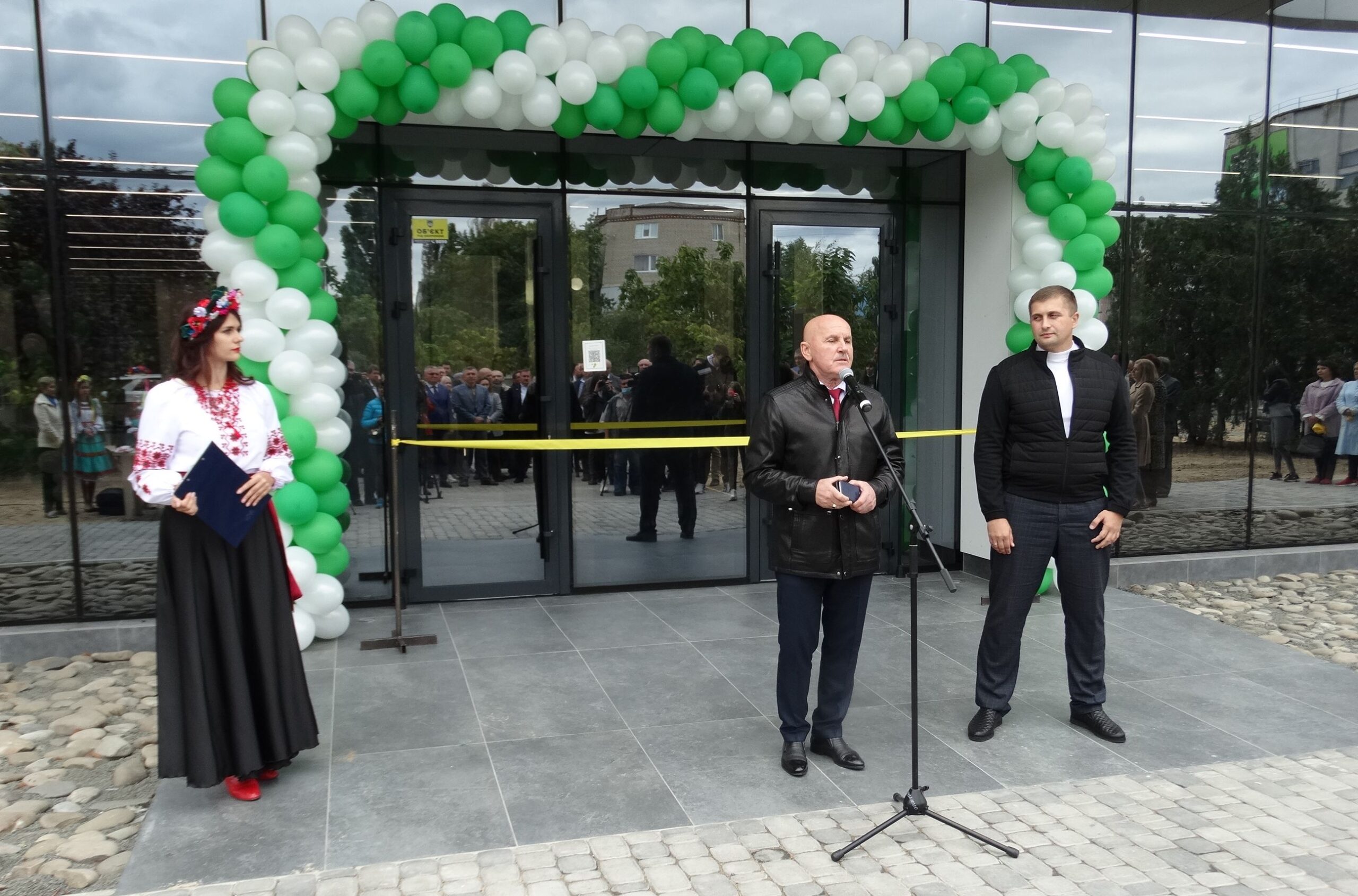 Відкриття ЦНАП у Новій Каховці, вересень 2021 року. Фото Олега Батуріна