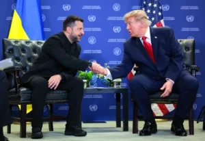 Володимир Зеленський і Дональд Трамп Фото: Getty Images