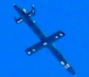 Ворожий реактивний дрон "Герань-5". Фото з каналу "Флеша"